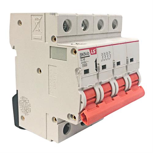 MCB LS 4P 6A 10kA ( BKN-b )